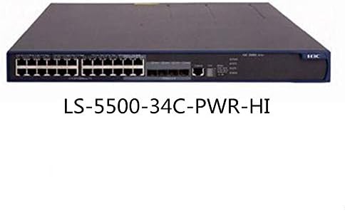 H3C S5500-34C-PWR-SZIA 24-Költő, PoE Switch, Ethernet POE Switch Fogadó