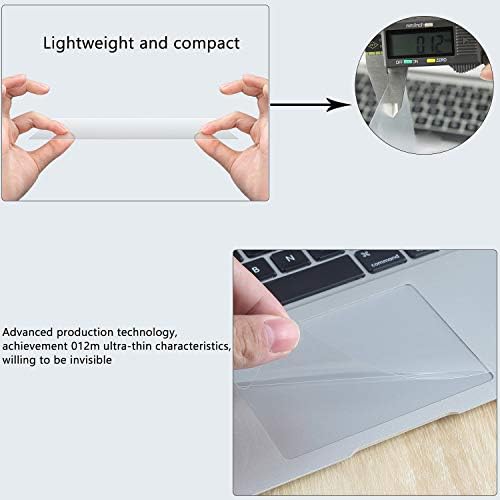 KEANBOLL 2 Csomag Trackpad Védő Fedelet a MacBook Pro 16 Colos Érintőképernyős Bár Modell A2141 2019 Kiadás, Matt Világos Touchpad Bőr Kiegészítők