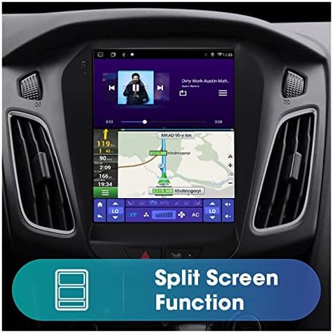 TRLOVE autó Képernyőn Android 11.0 autórádió Kompatibilis Ford Focus 2011-2017 Multimédia Videó 2Din 4G WiFi GPS Carplay fejegység,