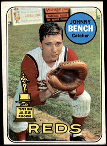 1969 Topps 95 Johnny Padon Cincinnati Reds (Baseball Kártya) VG Vörösök