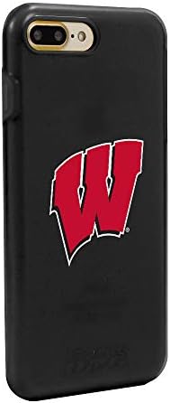 Házőrző Kollégiumi Hibrid Esetében iPhone 7 Plus / 8 Plusz – Wisconsin Badgers – Világos Fekete