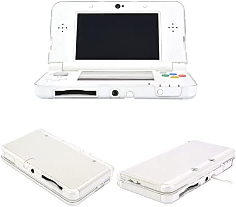 3DS XL/3DS LL Tiszta Kristály Védeni Nehéz Őr Shell Bőr burkolata Kompatibilis a Nintendo 3DS XL/LL, Csere Védő 3DS XL Kristálytiszta Ház Ügyben