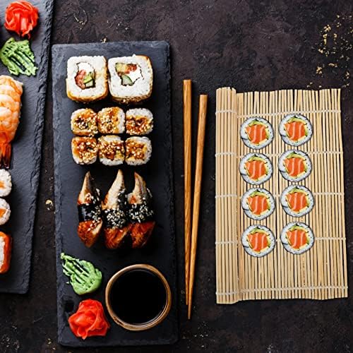 Happyyami Diy Készletek Diy Eszközök Bambuszok Sushi Mat Sushi Rolling Pad Rizzsel Lapát Rizs Terjesztő DIY Sushi Szett
