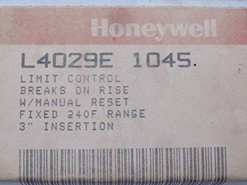Honeywell Inc. L4029E1045 High Limit Vezérlő, 240F