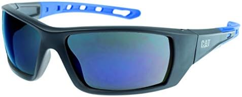 Hernyó Egyengető 108-Biztonsági Szemüveg, Szürke/Kék, Kék Lencse