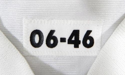 2006-ban a San Francisco 49ers Jeremy Mincey 57 Játék Kiadott Fehér Jersey 60 S P 46 70 - Aláíratlan NFL Játék Használt Mezek