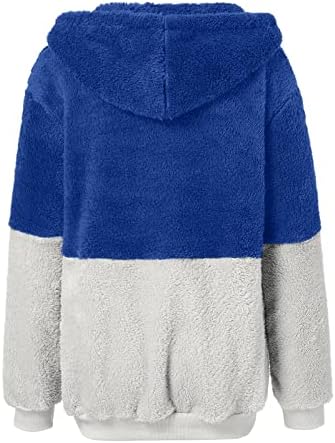 Női Téli Kabát Cipzáras Zsebbel Pamut Kabát Outwear Zsebében Hosszú Ujjú Kifordítható Polár Dzseki Kabát