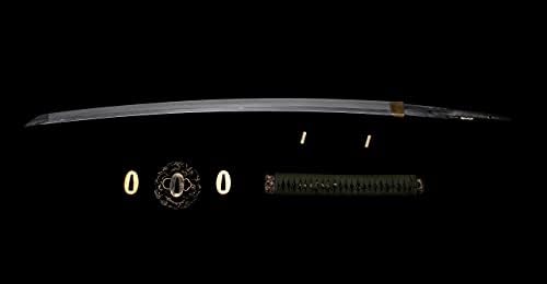 siwode Kézzel készített Katana,Xin Új Kötelet, Teljes Tang,a Japán Ninja Igazi Szamuráj Kard (T10 Clay_Tempered) 40-Hüvelyk