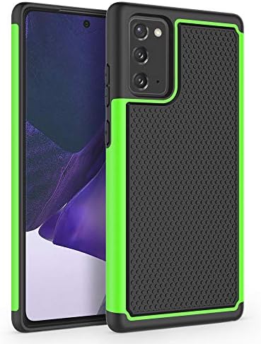 SYONER Ütésálló Telefon burkolata Samsung Galaxy Note20 5G (6.7, 2020) [Zöld]