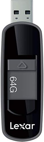 Lexar Jumpdrive S75 64 gb-os USB 3.1 pendrive, Fekete (LJDS75-64GABBKNA)