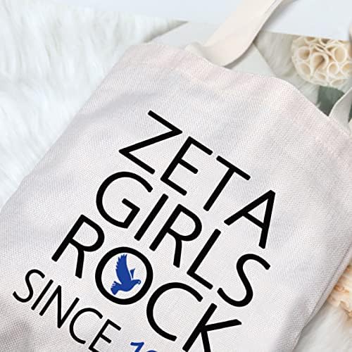 G2TUP Finomabb Nők Kollégista Kozmetikai Táska Zeta Lányok Rock Mivel Kollégista a kollégiumi Húga (Zeta Lányok Tote)