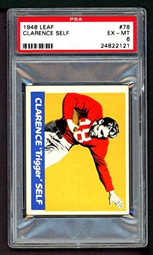 1948 Levél 78 Clarence Egyéni St. Louis Cardinals (Foci Kártya) PSA a PSA 6.00 Bíborosok