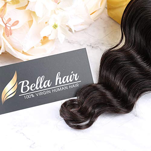 Bella Haja Egy Donor Emberi Haj Dauer Laza Mély Hullám 3 Csomag, 12 colos–30inch Természetes Szín Szűz Haj Kiterjesztések a Fekete Nők (202020)