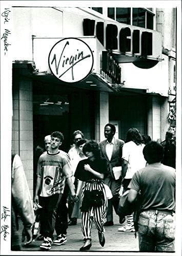 Vintage fotó Virgin Megastore