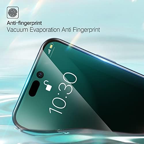 PERFECTSIGHT Zafír Anti Kék Fény Screen Protector Célja, iPhone 14 Pro Max - Orvosi Minőségű szemvédő - HD Egyértelmű Szűrő, 6 Sugárzás