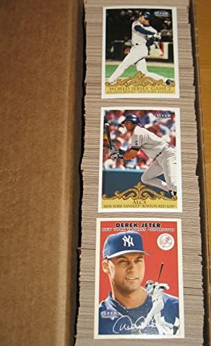 2000 Fleer Hagyomány Baseball Kártyák Teljes Készlet (450 lap)