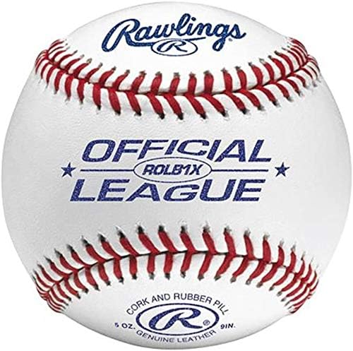 Rawlings | Hivatalos Liga Verseny Minőségű Baseball | ROLB1X | Játék/Gyakorlat Használata | Ifjúsági/14U | Vödör | 24 Szám