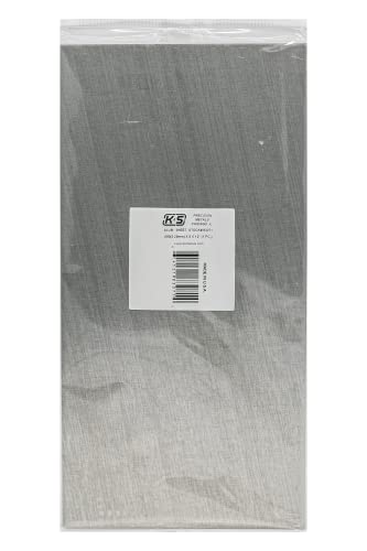 K & S 83070 Alumínium Lemez.064 Vastag x 6 Széles x 12, Hosszú, 1 Darab, Made in USA
