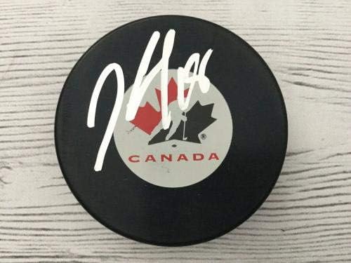 James Igazi Neal Aláírt Dedikált Csapat Kanadai Jégkorong PSA DNS-COA-egy - Dedikált NHL Korong
