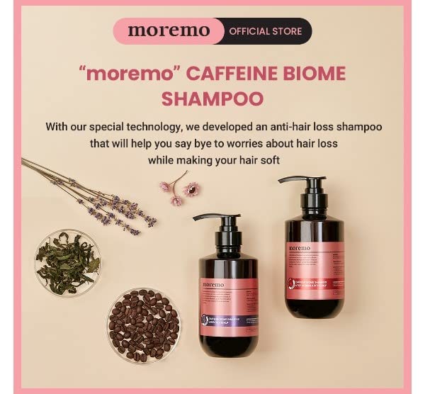 Moremo Koffein Életközösség Sampon (Száraz Fejbőr) 500ml - Készült a Koffein, hogy revitalizálja a sérült haj. Rendelkezik, mélyen a