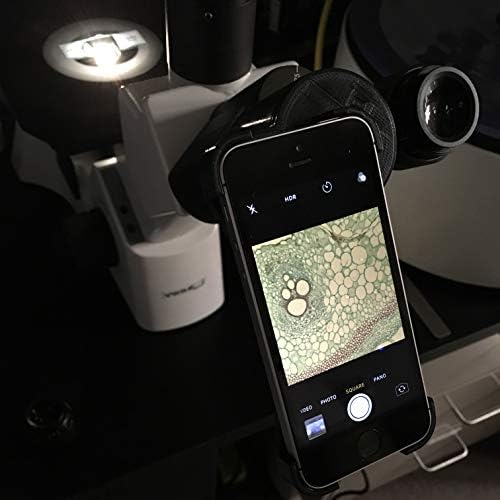 LaBOT Mikroszkóp iPhone Kamera Adapter (Az egyetlen, Lencse Nélkül) (iPhone Xs Max, Narancs)