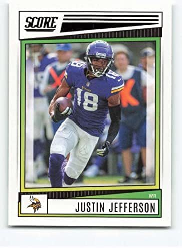 2022 Pontszám 103 Justin Jefferson NM-MT Minnesota Vikings Foci
