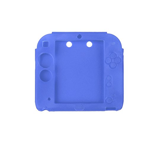 Buybuying Egyedi Design Szilikon Borító Bőr védőtok Nintendo 2DS Vezérlő Szín Kék