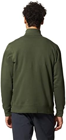 A Mountain Hardwear Férfi MHW Logó 1/4 Zip, Utazás, Kemping, valamint Alkalmi Viselet