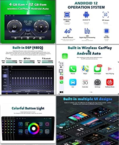 Autosion a Dash Android 12 Autó Player Rádió fejegység, GPS Navi Sztereó számára a Subaru Legacy Outback 2009 2010 2011 2012 2013 2014 Kormánykerék