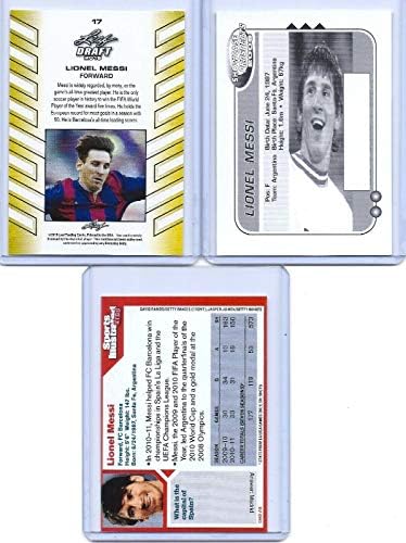 A SPORTS ILLUSTRATED 3 Lionel Messi 2006-Os Foci vb-Újonc Kártya SOK! Ritka & Menta!