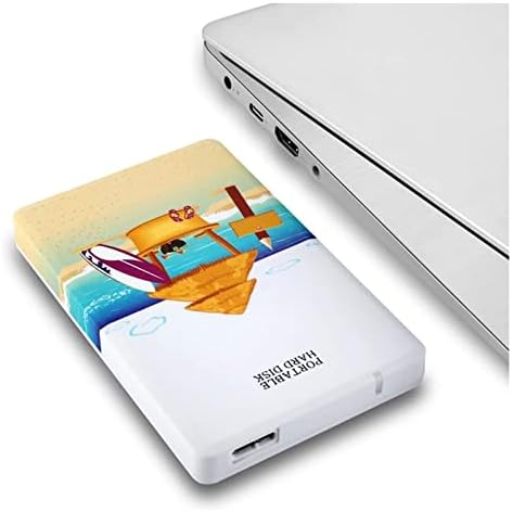 COCGOO Ultra Vékony Hordozható Külső Merevlemez USB3.0 HDD Tároló Mobil Merevlemez-Kompatibilis PC, Mac, Pc, Laptop, 320GB
