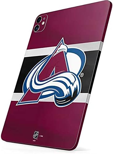 Skinit Tábla Matrica Bőr Kompatibilis iPad Pro 12.9 a (2021) - Hivatalosan Engedélyezett NHL Colorado Avalanche Jersey Design
