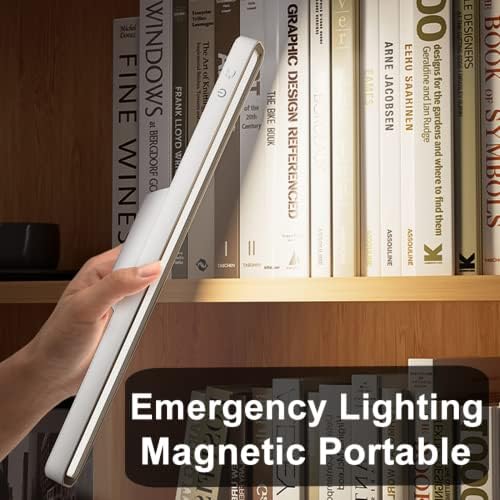 LED asztali Lámpa USB Tölthető Lámpa asztali Lámpa Fokozatmentes Fényerő Lóg Mágneses Hálószoba Éjjeli Lámpa Olvasó asztali Lámpa