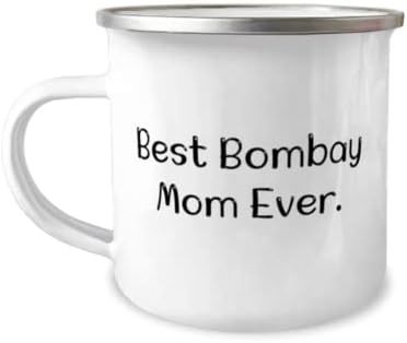 Bombay Macska Ajándékok A Macska Szerelmeseinek, a Legjobb Bombay Anya Valaha, Motivációs Bombay Macska 12oz Táborozó Bögre, A Barátok, a