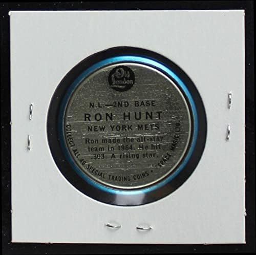 1965 Régi Londoni Érmét Ron Hunt, a New York Mets (Baseball Kártya) EX Mets