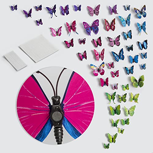 Pillangós Fali Dekoráció – 3D Pillangó, Fali Dekor a Lány Szoba Dekoráció. Pillangó Dekoráció lehet használni, mint a Fal Matricák