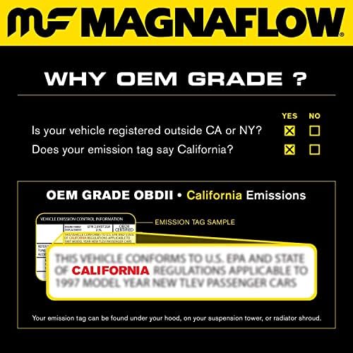 MagnaFlow Univerzális Katalizátor 51355 - OEM Minőségű, Megfelelő EPA