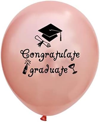 rose arany Flitter érettségi léggömb gratulálok diplomás, party dekoráció, léggömb, Ezüst, Z-3
