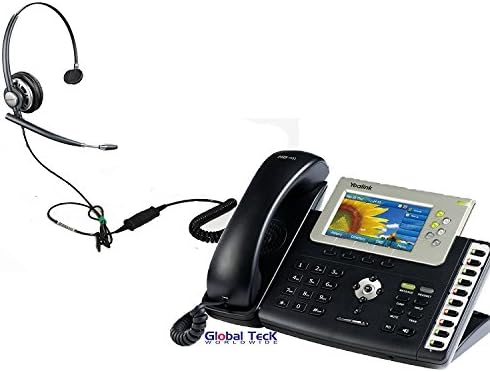 ShoreTel Kompatibilis Plantronics Ultra zajszűrő VoIP Mono Headset a Csomagban - Telefon Interfész Kábel Mellékelve - ShoreTel