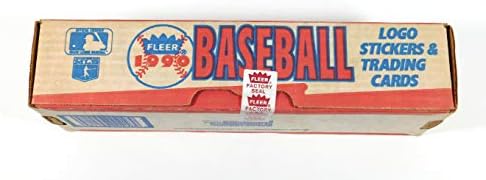 1990 Fleer Baseball Kártyák Teljes Gyári készlet 660 Kártyák + 45 Matricák - én...