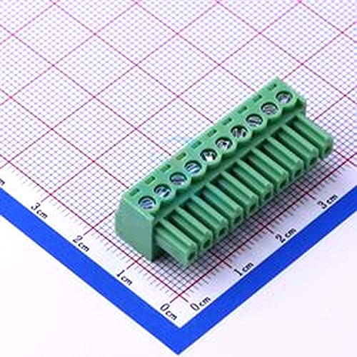 1 Db 3.50 mm Sorban Száma: 1 Pin:10 dugaszolható Terminál P=3,5 mm-es Csatlakozó 3.50 mm KF2EDGK-3.5-10P