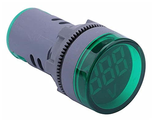 AKDE LED Kijelző Digitális Mini Voltmérő AC 80-500V Feszültség Mérő Mérő Teszter Voltos Monitor világítás (Szín : Piros)