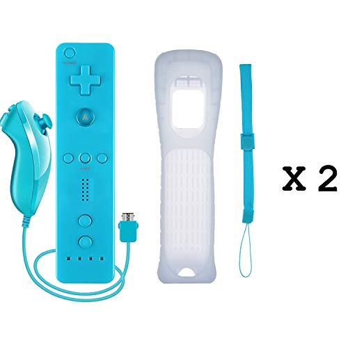 Burcica Távoli, Nunchuck Controller for Wii Wii U (Kék, Kék)