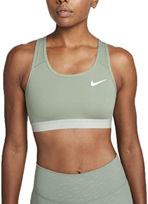 Nike Női Dri-FIT Swoosh Közepes Támogatja a Nem Párnázott Sport Melltartó