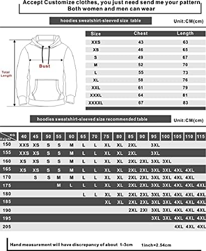 WYAMXJ Halál Angyalai Kapucnis Pulóver, Hosszú Ujjú Unisex Melegítőben