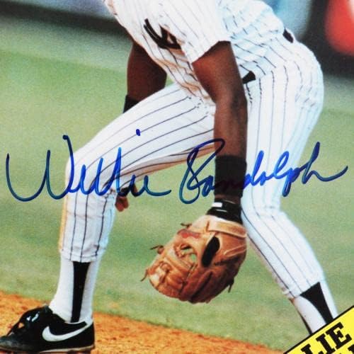 Willie Randolph Aláírt Fotó Mappát, Yankees – COA SZÖVETSÉG - Dedikált MLB Fotók