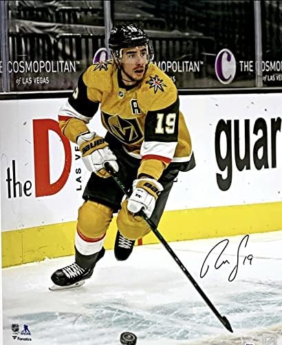 Reilly Smith Aláírt Vegas Arany Lovagok Jégkorong 16x20 Fotó PSA AJ41903 - Dedikált NHL-Fotók