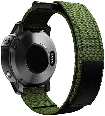 PURYN 26 22MM Watchband Szíj, A Garmin Fenix 5 5X Plusz 3HR 6X 6 6SPro S60 MK1 Enduro Nézni Állítható Nylon Easyfit Csukló Heveder