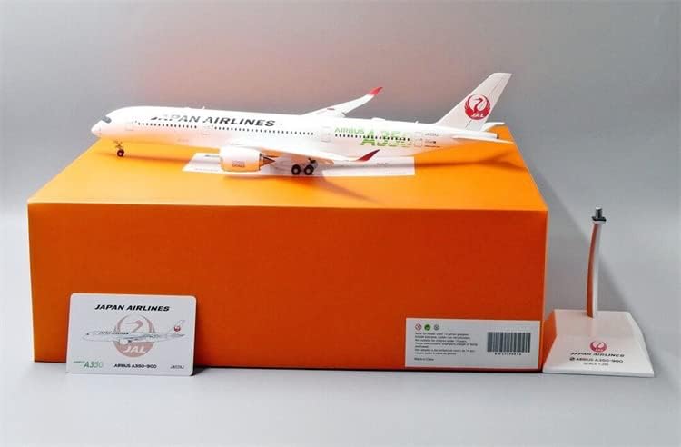 JCWINGS Japan Airlines Airbus A350-900XWB (JAL Zöld) Fedél Le JA03XJ állvánnyal Limited Edition 1/200 FRÖCCSÖNTÖTT Repülőgép Előre elkészített