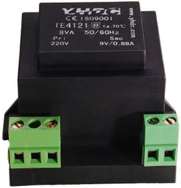 YHDC leválasztó Transzformátor TE4121 Hatalom 8VA Bemenet: 230V output24V
